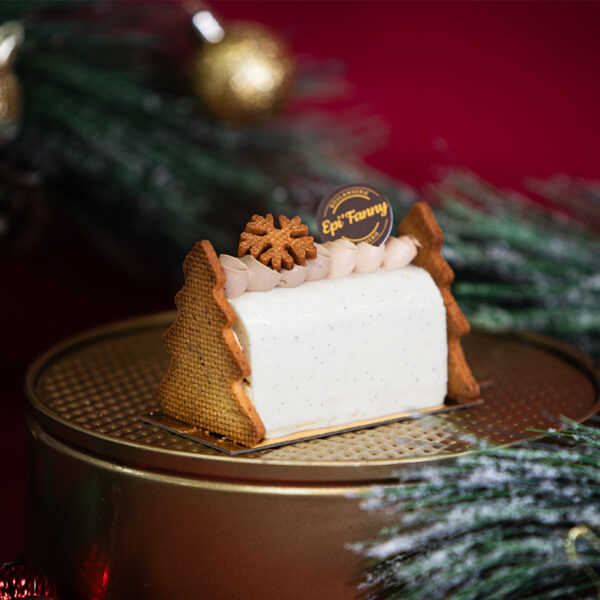 Buchette vanille caramel Boulangerie Epifa'Fanny