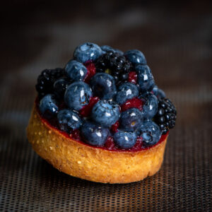 tartelette bleuets & mûres boulangerie epi'fanny