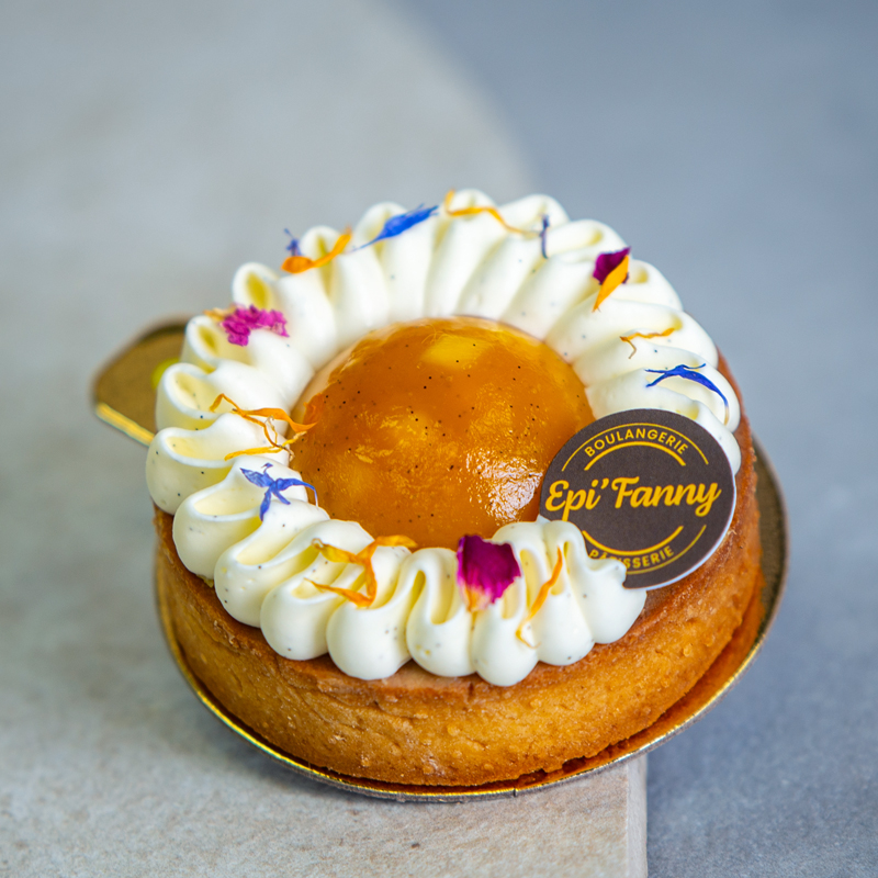 Tartelette mangue-coco