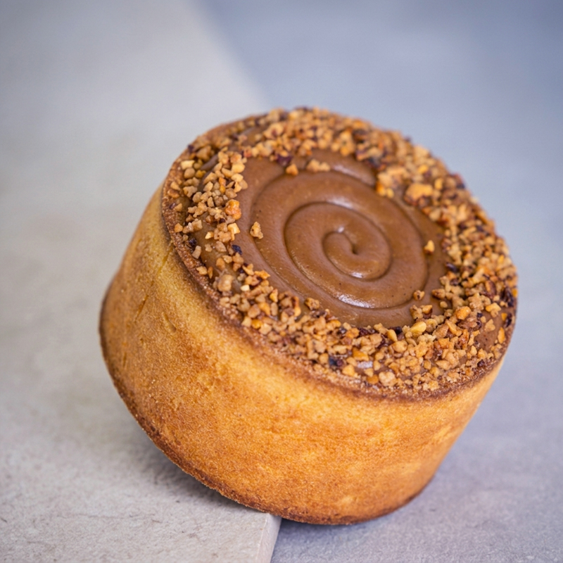 Flan vanille caramel salé / Grand format
